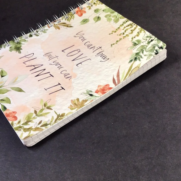 Plant notebook Primitives by Kathy "You can't buy love but you can plant it" - Picture 6 of 6